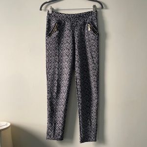 Black & White Patterned Pants